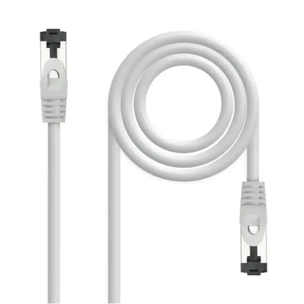 Cable de red Nanocable 10.20.2001-W Cat8.1 2GHz SSTP LSZH RJ45 1 m Blanco