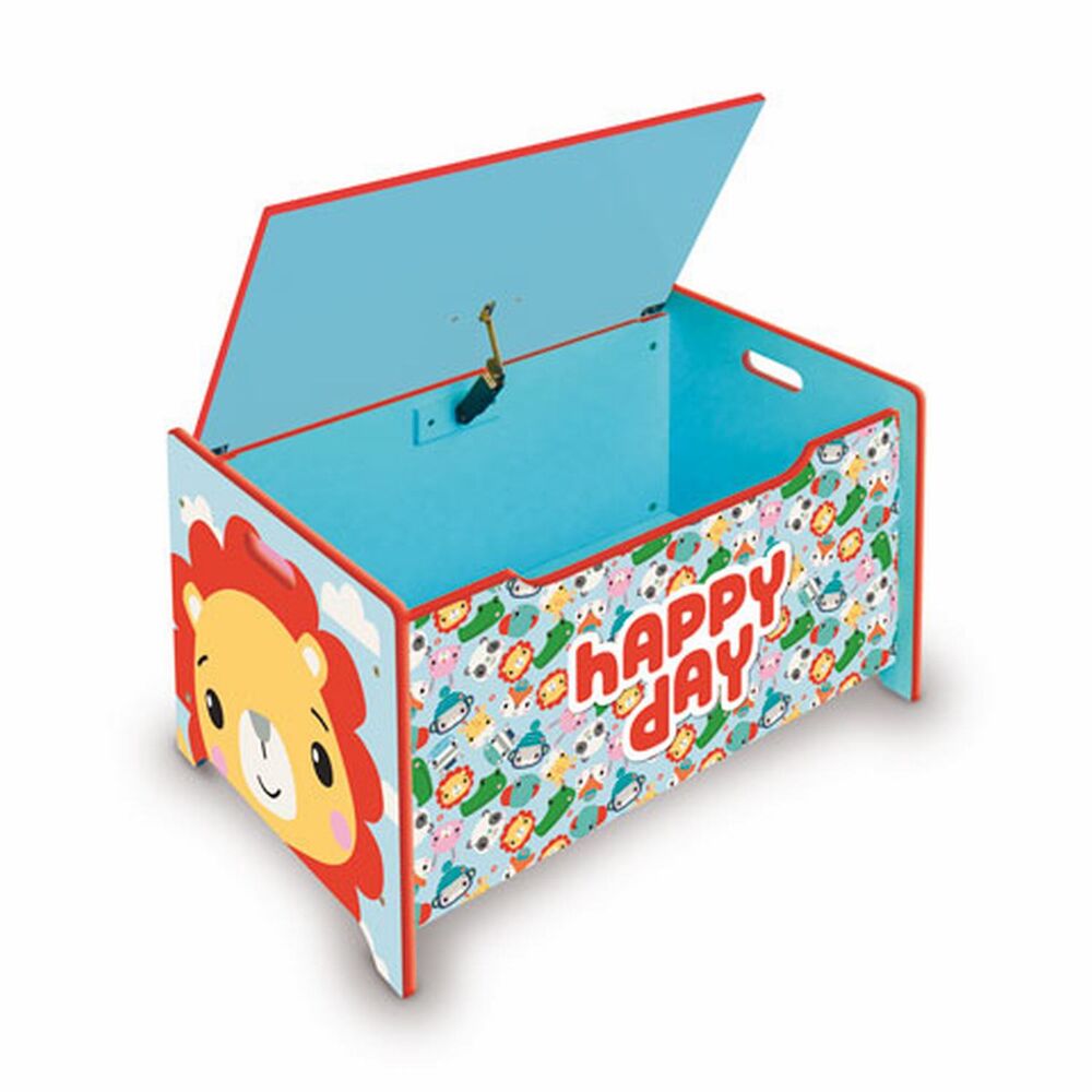 Arditex Juguetero de Madera Fisher Price para Almacenamiento de Juguetes y Decoración Infantil