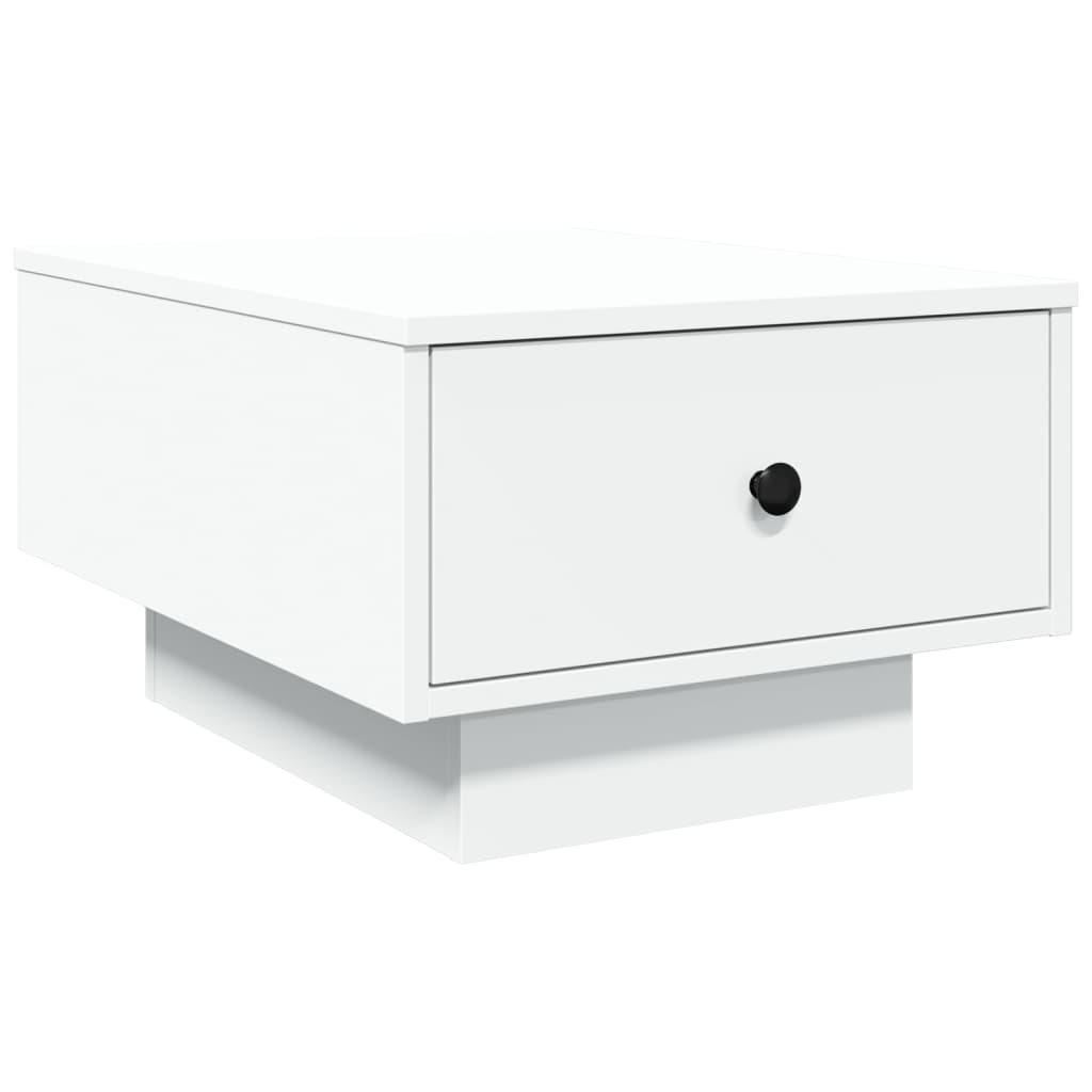Vidaxl Mesa de Centro Madera de Ingeniería 60x45x31 Cm Blanco