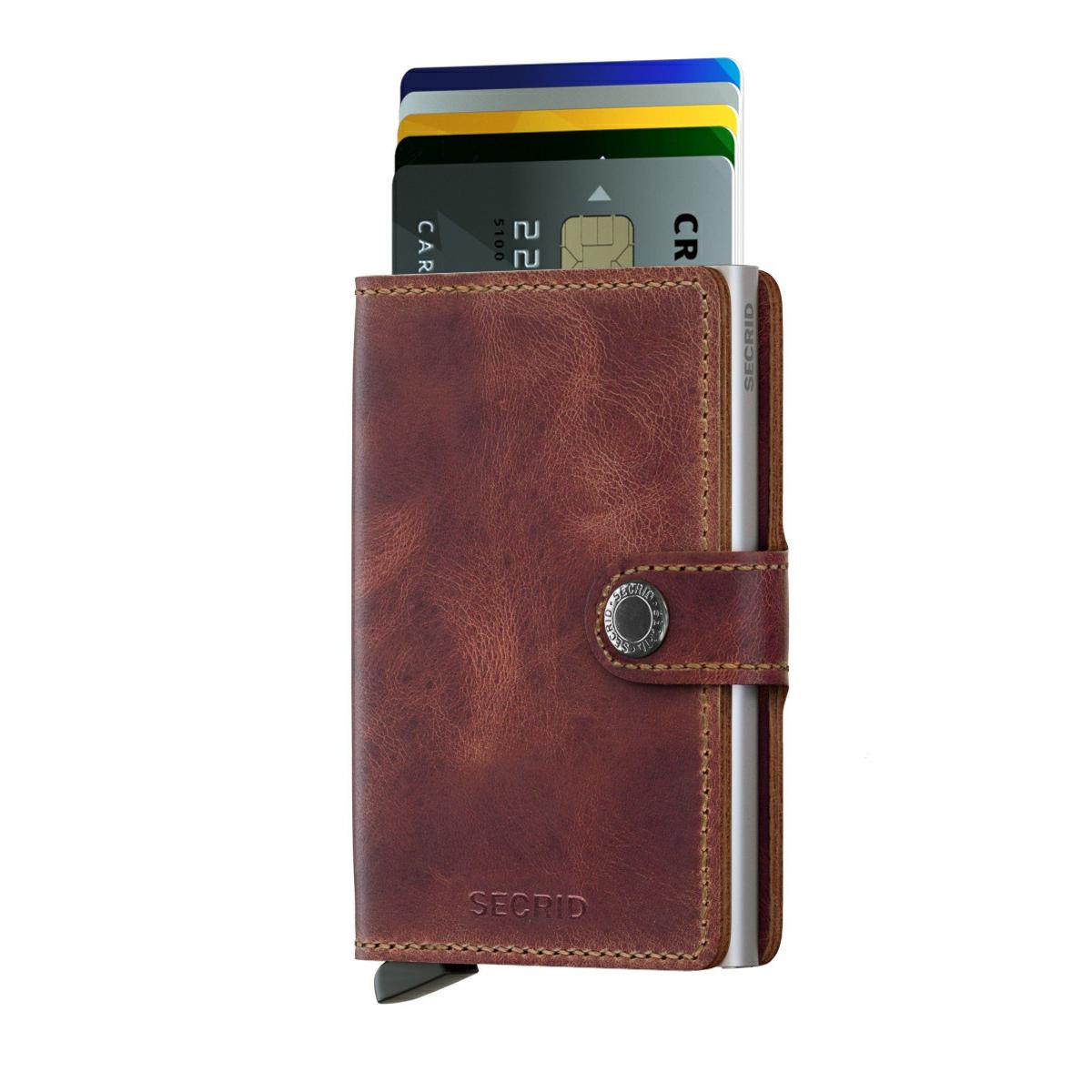 Cartera Secrid Miniwallet Vintage Brown