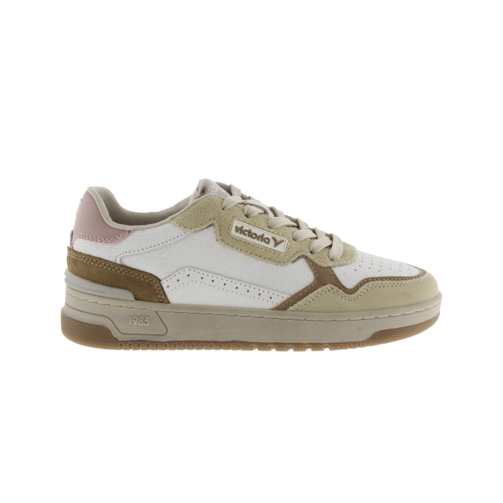 Victoria 1985 C80 Zapatillas de piel con piezas de color y serraje 8800125