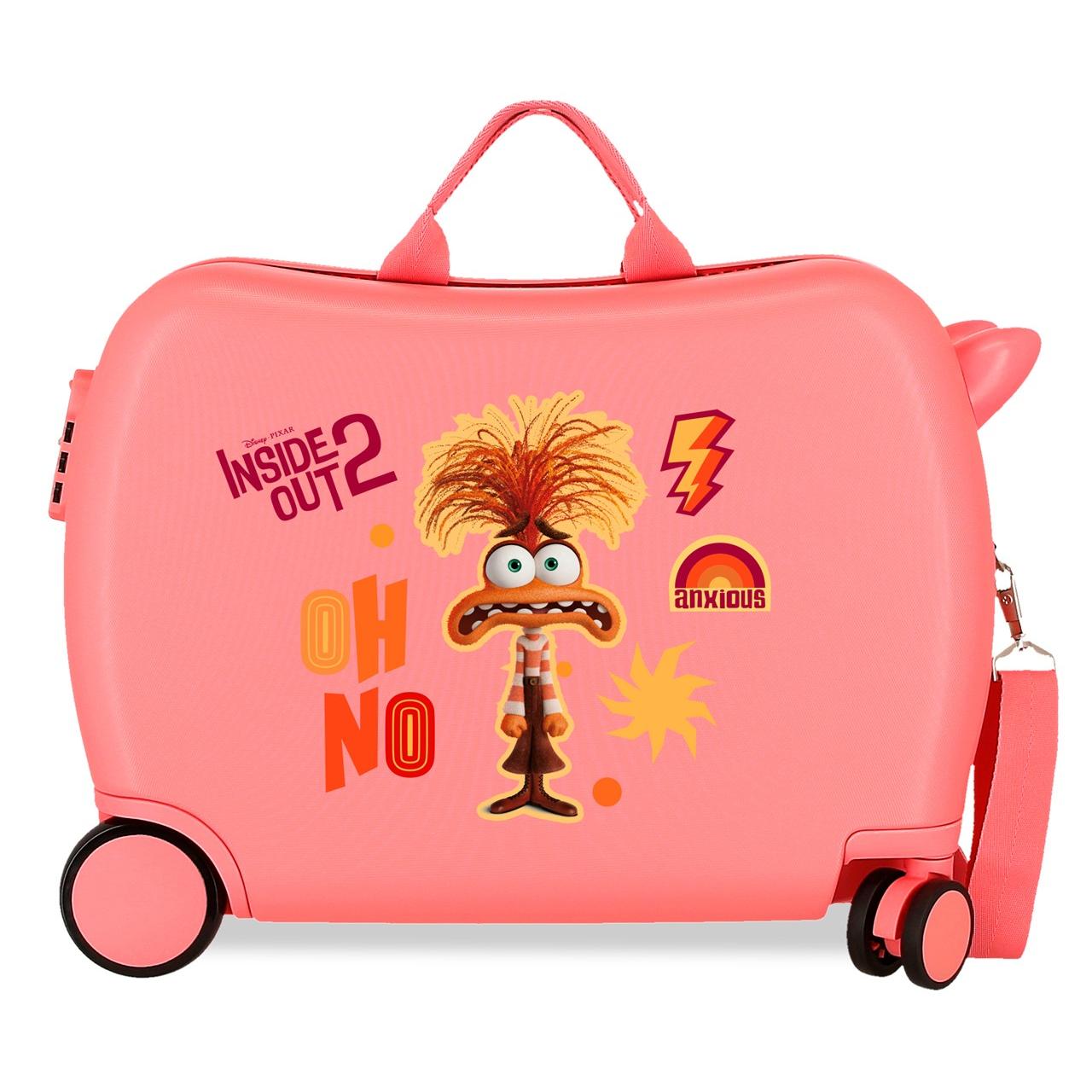 Disney - Maleta infantil Inside Out Anxious 50x38x20 cm (34 L)