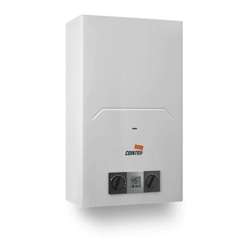 Calentador a gas 11 L Butano 18900W Encendido Encendido electrónico por pilas COINTRA CADI 11 b  | VGCC1MLKF, LOW NOX, Blanco