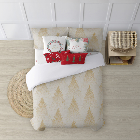 BL BELUM - Funda nórdica navidad 50% algodón - 50% poliéster- Funda nórdica con botones Laponia 14 - Funda Nórdica Extrasuave - Funda Nórdica 100% Made in Spain