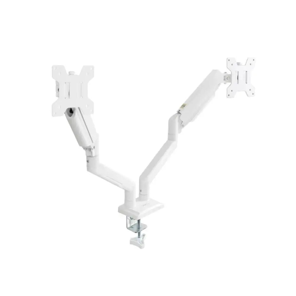Soporte para monitor TooQ DB1434TNR-W blanco 2 pantallas 13-34"