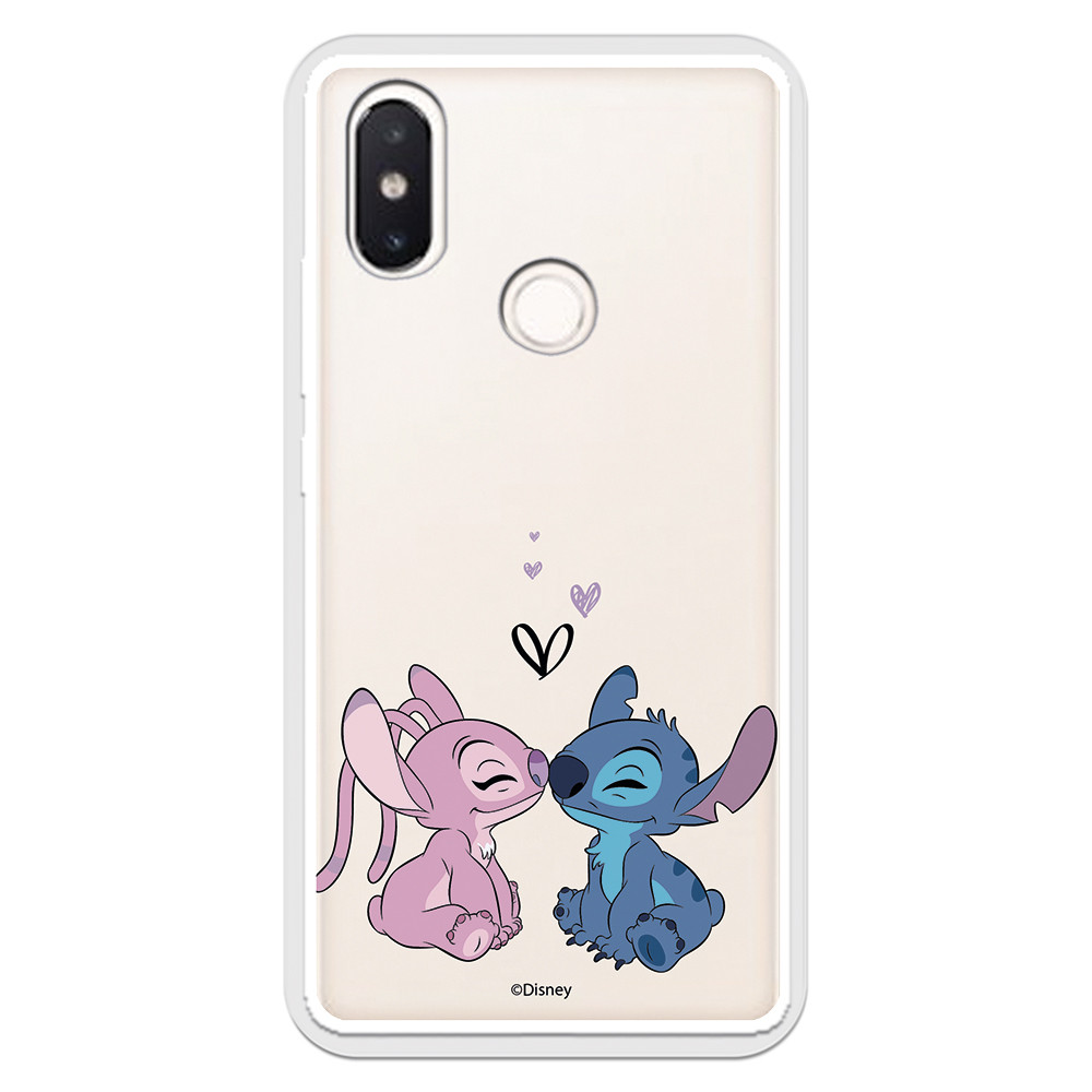 Funda Para Xiaomi Mi A2 Oficial De Disney Angel & Stitch Beso - Lilo &  Stitch