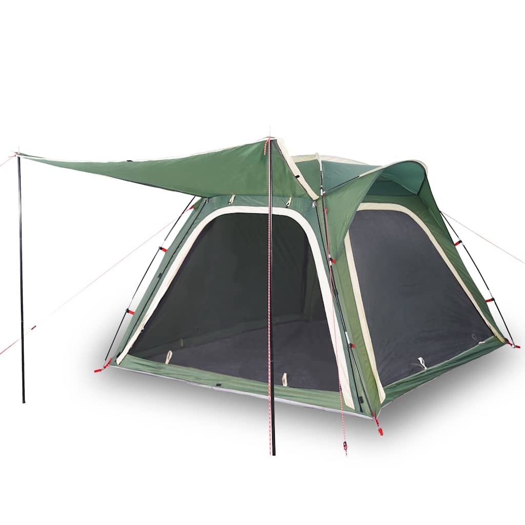 vidaXL Tienda Campaña 4 Personas Impermeable Apertura Rápida Toldo Color Gris y naranja,  Azul,  Verde y mas
