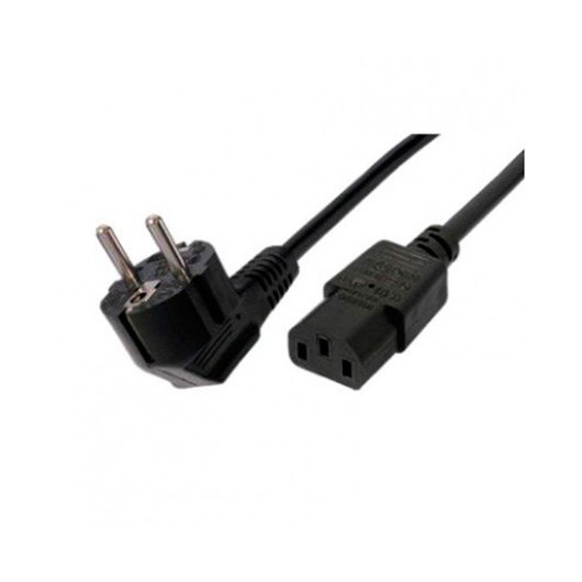 Goobay 68602 - Alargador para aparatos fríos, 1,5 m, Color Negro