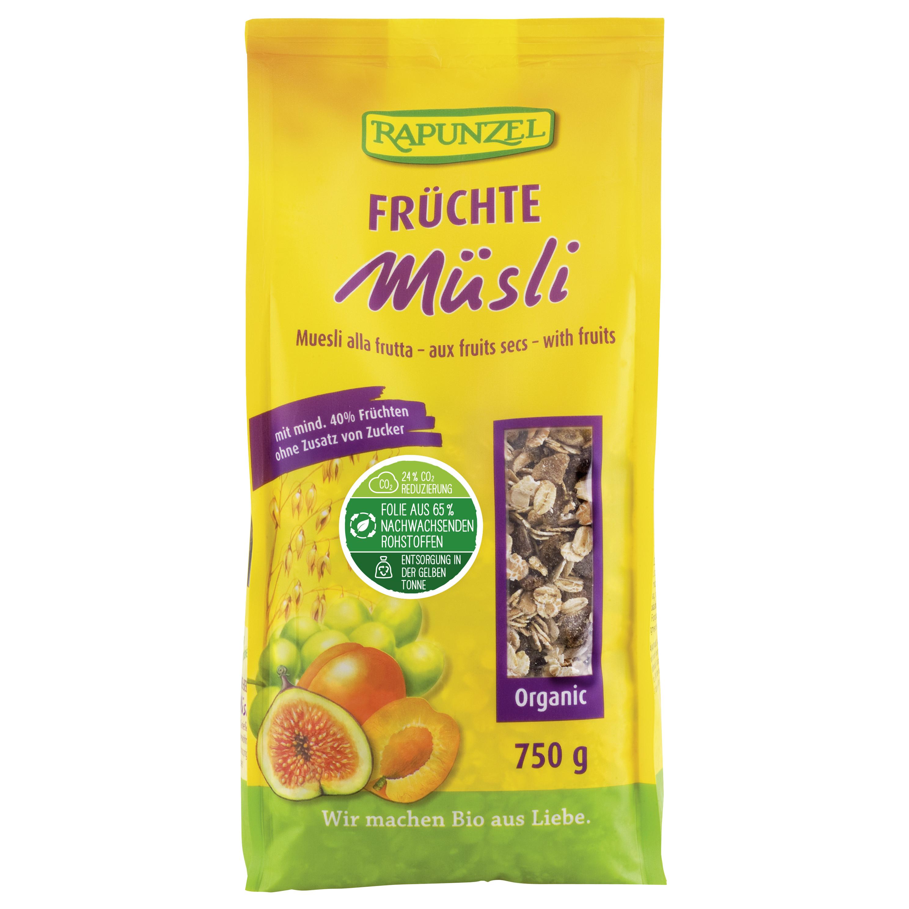 Muesli de frutas Rapunzel