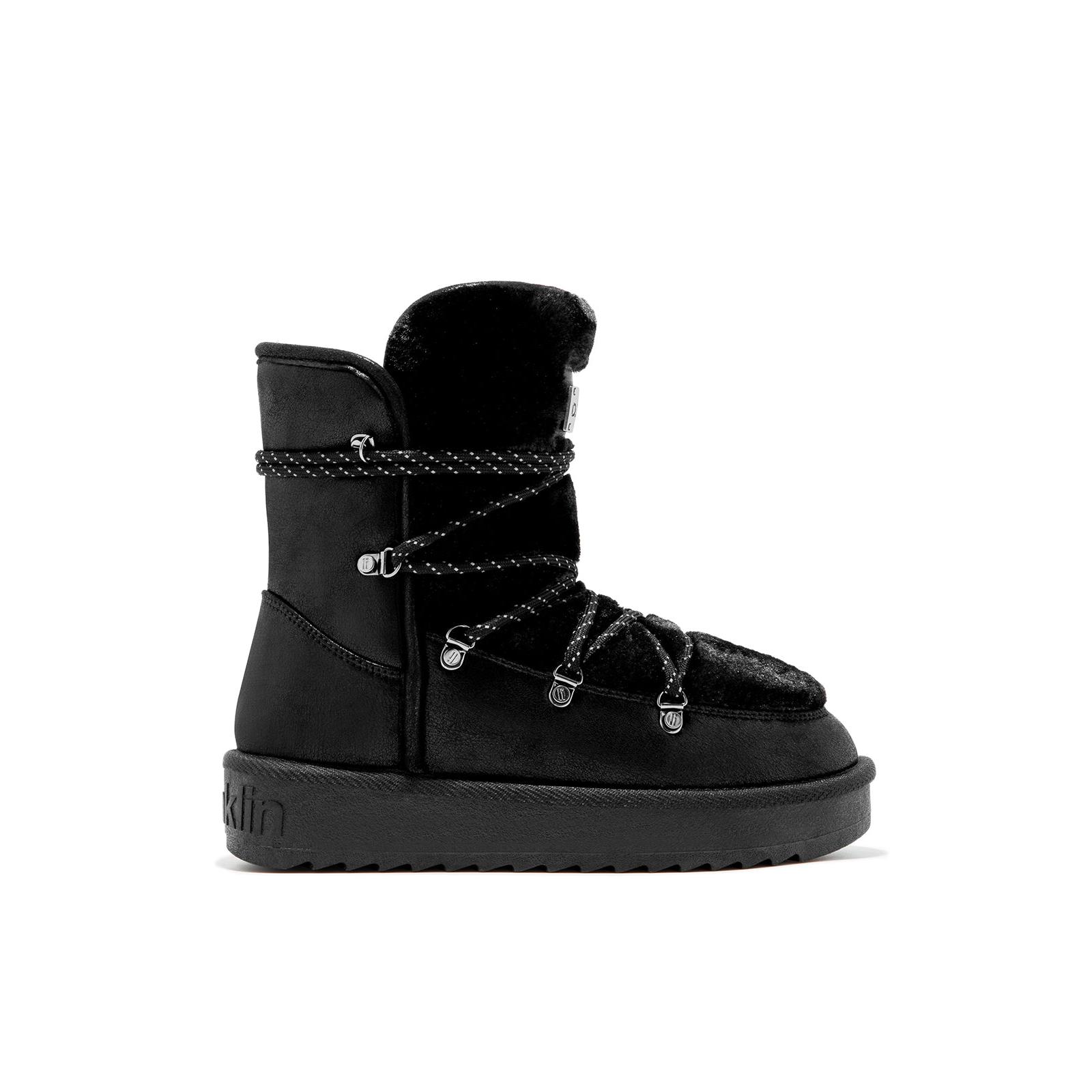 D.Franklin Botas Australianas Mujer Forro Exterior Nordic Pelo  Trk Fur  ient Taupe  - Botas para Mujer - Moda casual Mujer
