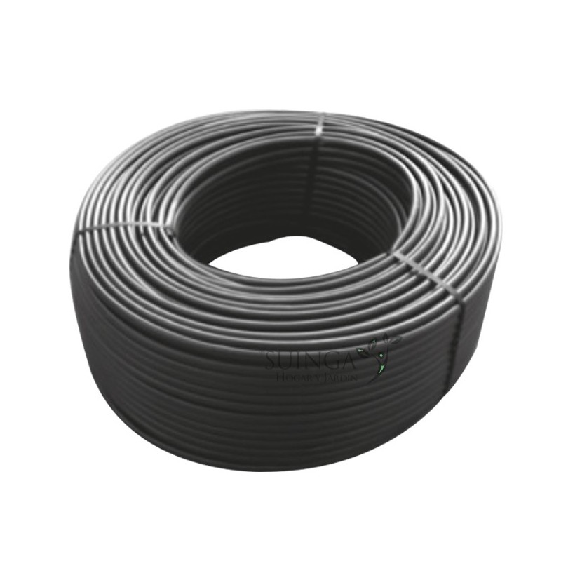 SUINGA Microtubo de riego flexible 6x8 mm | Manguera PVC flexible, 200m | Recomendado para riego por goteo y mando hidráulico