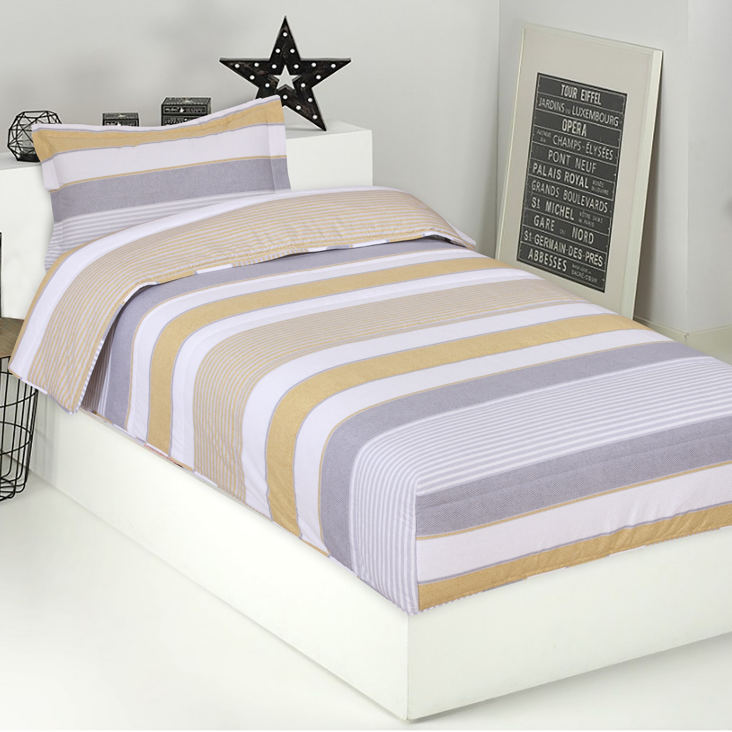 Edredón Ajustable Cama Nido, Litera, Cama 90 y Cama 105 Infantil y Juvenil Color Color E Talla Cama 90