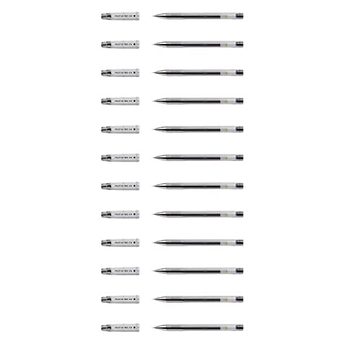 Pilot G Tec BLGC4 01 - BolÃ­grafos de gel (0,2 mm), color negro