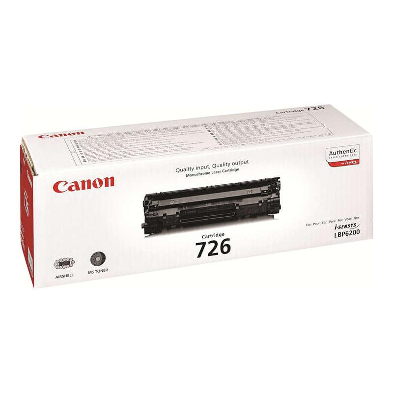 Canon 726 negro cartucho de toner original - 3483b002