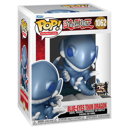Funko POP! Blue-Eyes ToonDragon #1062 Yu-Gi-Oh! Anime Regalos Coleccionismo Figuras Coleccionables