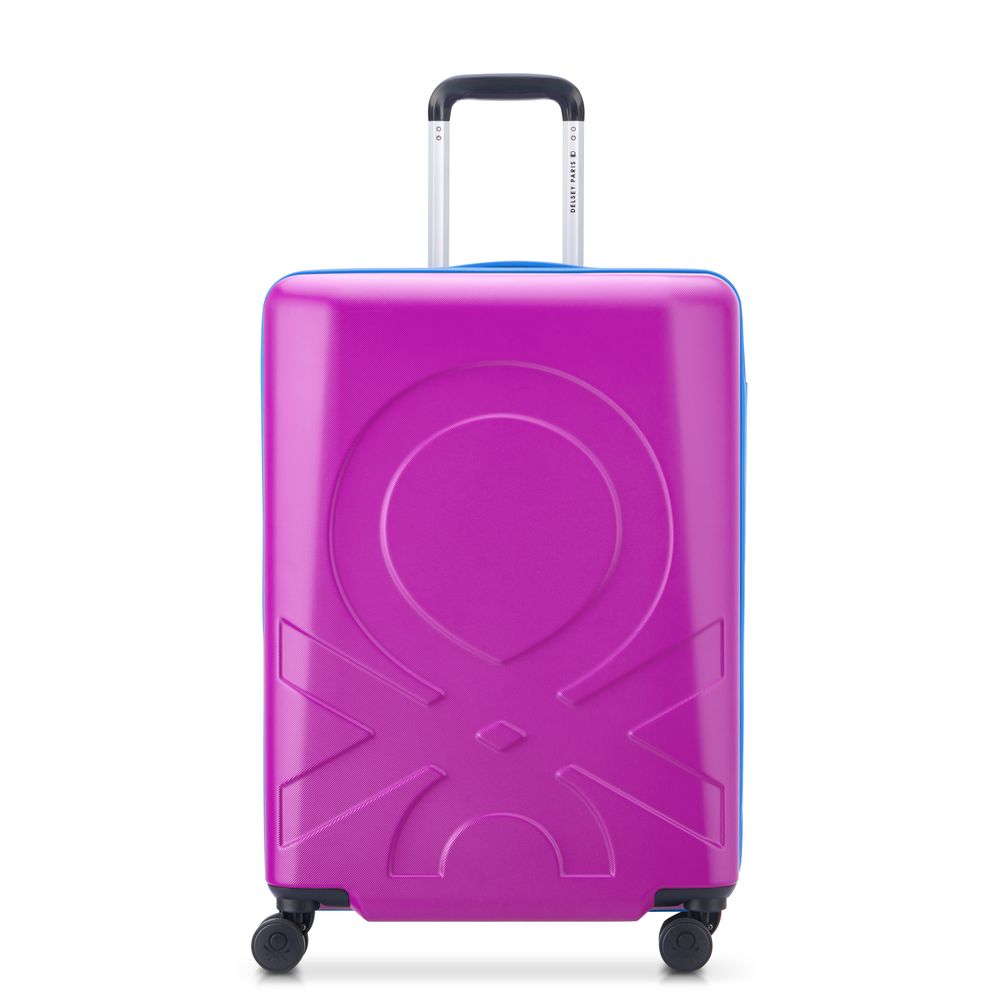 DELSEY PARIS Maleta mediana 65 cm FABRICA, 70 L, TSA , rígida, 4 ruedas dobles, de 70% abs + 30% policarbonato. Varios colores
