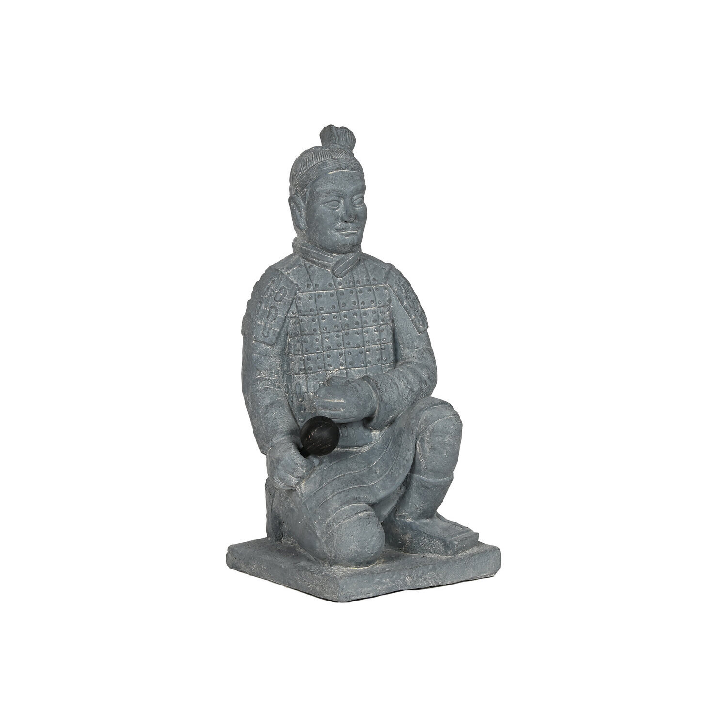 Figura magnesia arena 39x35x78 guerrero gris claro , El mejor complemento para tu hogar.