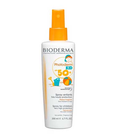 Bioderma Photoderm Kid SPF 50+ UVA38 Spray Especifico Niños 200 Ml