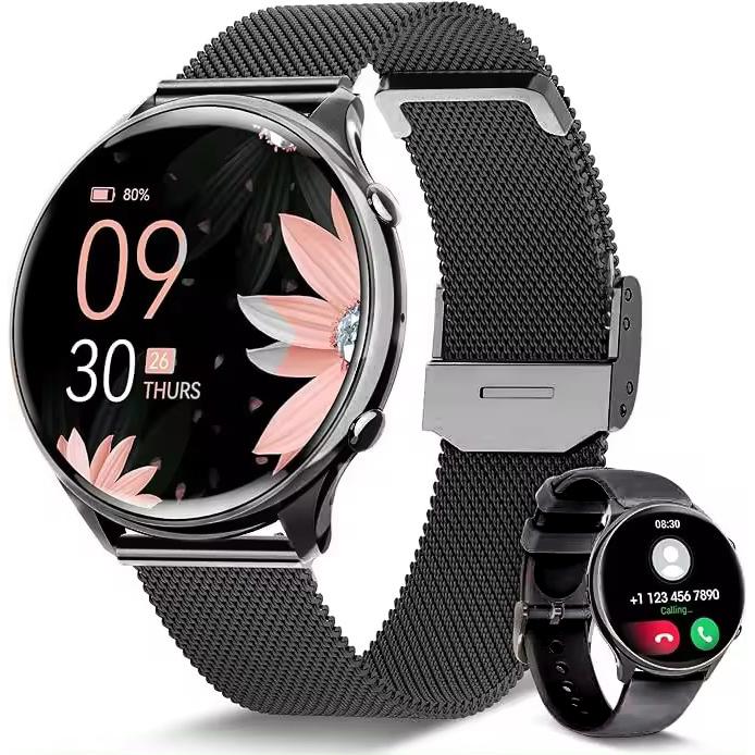 Reloj Inteligente 2025 Nuevo Función HD Llamada Modo Deportivo 120 + para Android iOS regalo para Mujeres Ritmo Cardíaco Arterial Marca