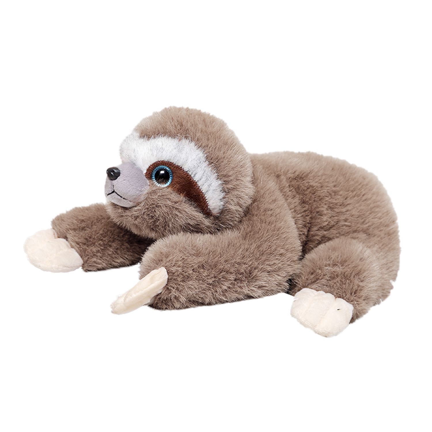 DAM Peluche extrasuave y mullido. Diseño perezoso. 35 cm. 35x24x14 Cm. Color: Marrón