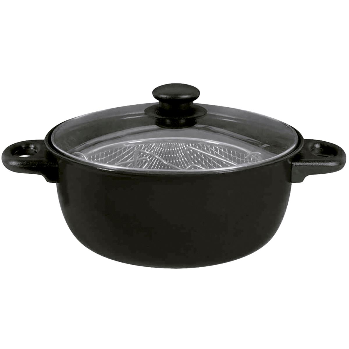 Quid Gante Freidora con Cestillo y Tapa para Woks y Sartenes