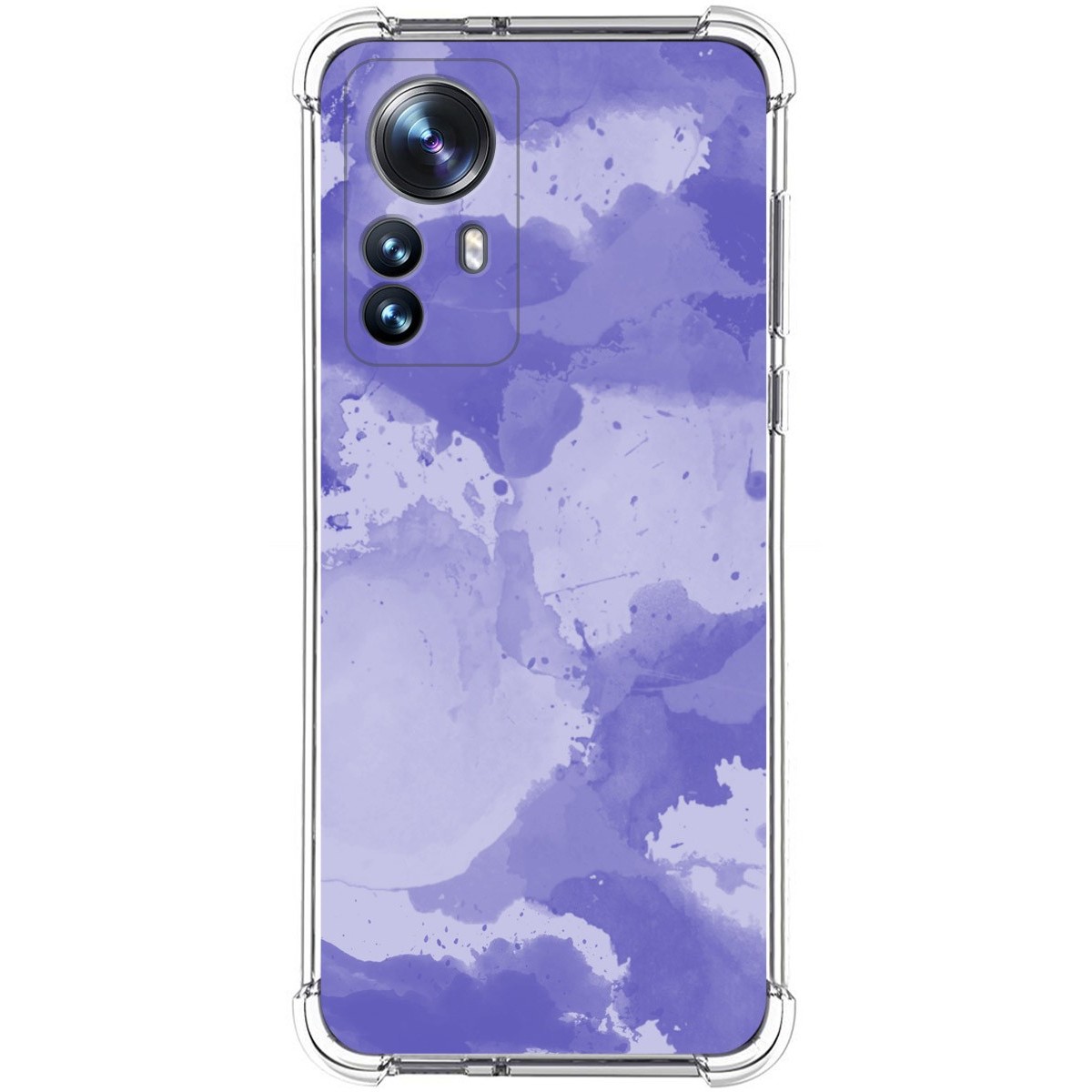 Funda Silicona Antigolpes para Xiaomi 12 Pro 5G diseño Acuarela 01 Dibujos