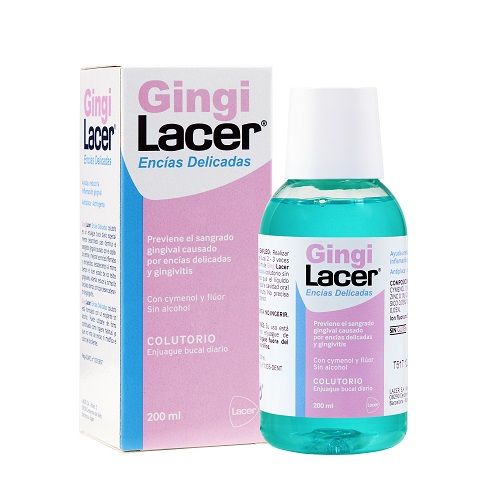 Lacer Gingilacer Colutorio 200ml para Encías Inflamadas y Sangrado Gingival