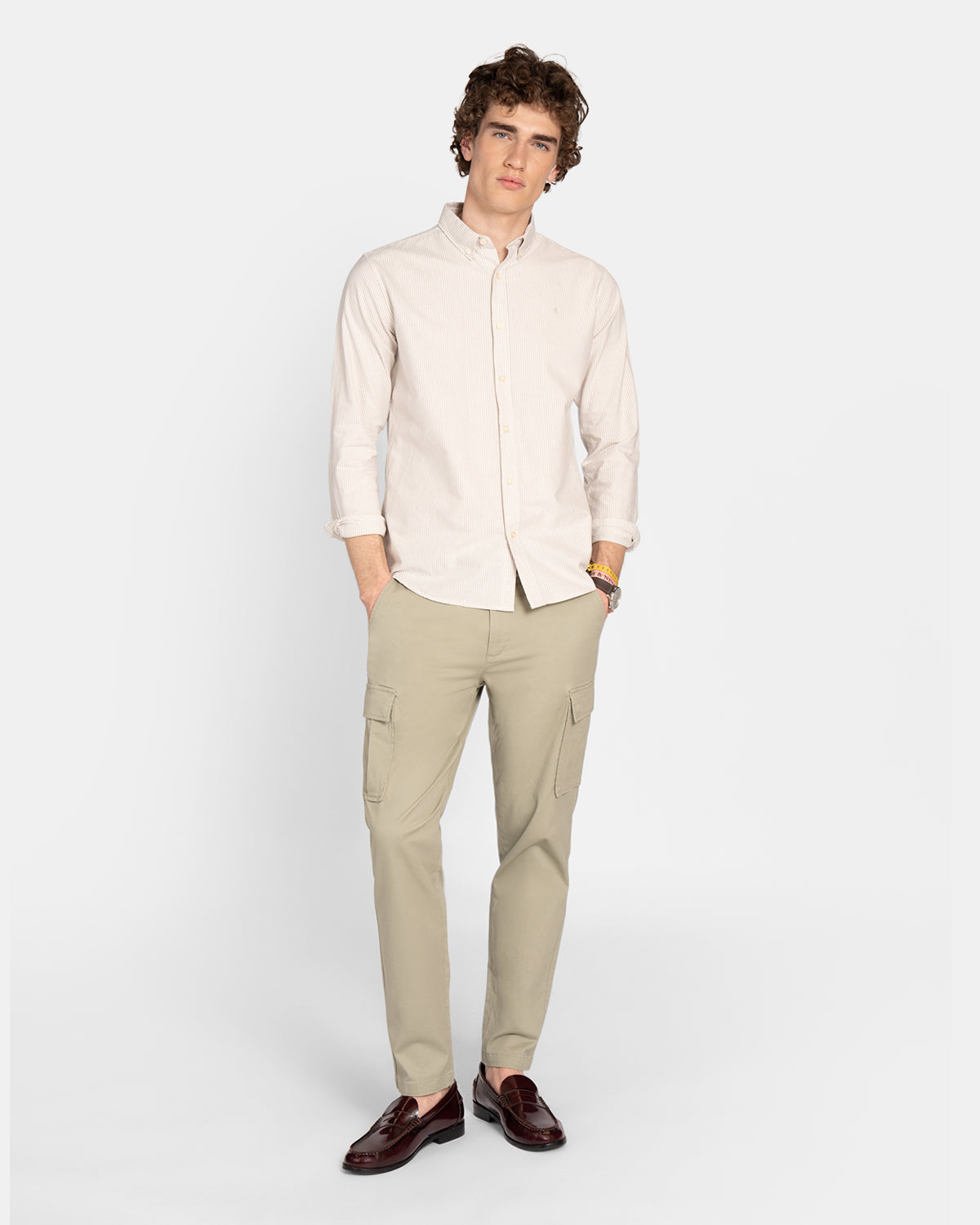 Harper & Neyer CAMISA MONACO STRIPED OXFORD