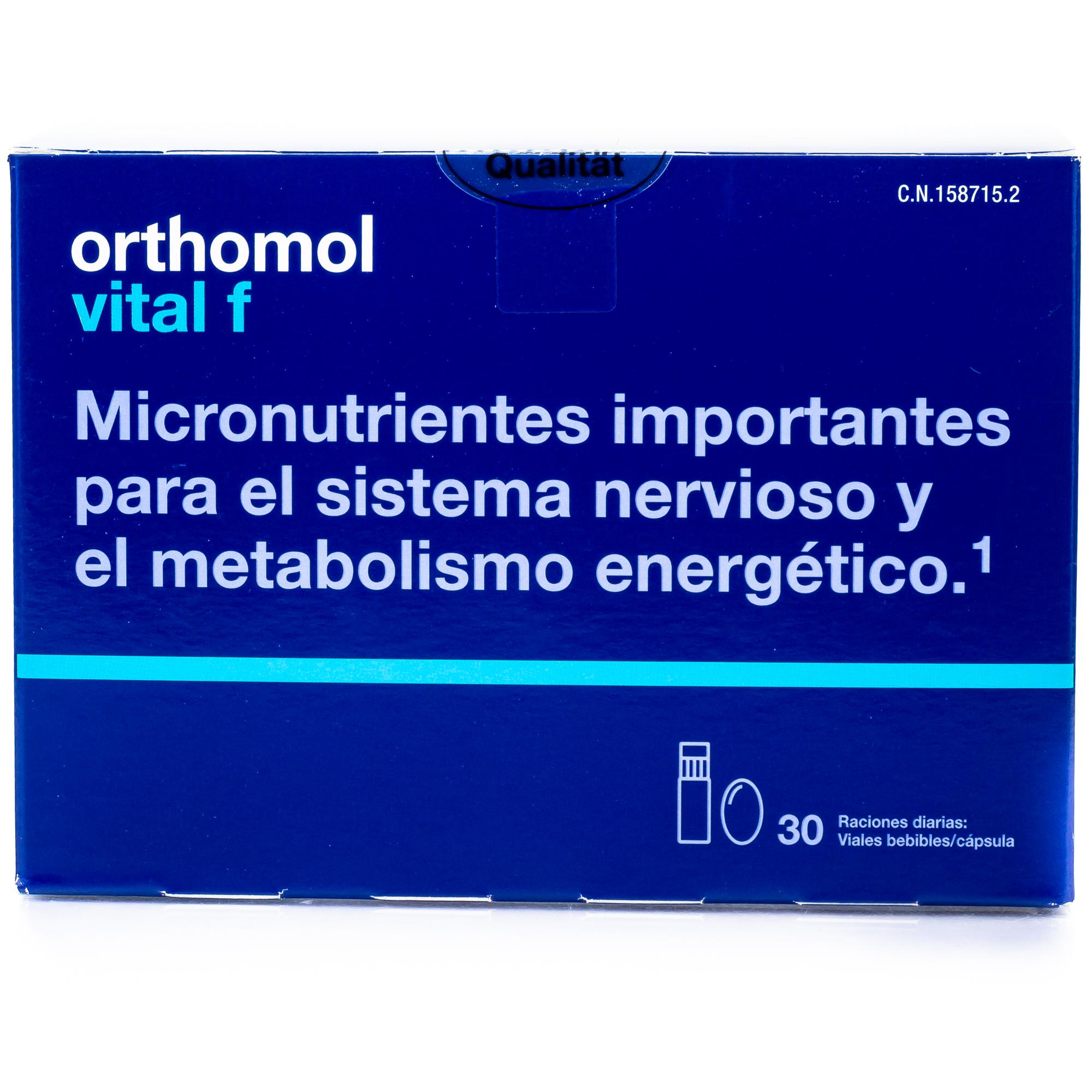 Orthomol Vital F 30 Viales