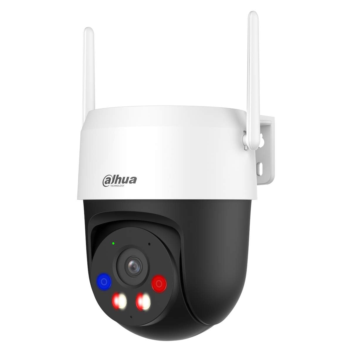 Dahua Picoo A2 5MP Cámara de vigilancia WiFi con detección de Personas y vehículos, Sirena, Luces de Alarma Rojas y Azules, Seguimiento Inteligente, Wi-Fi 6, visión Nocturna, reconocimiento de