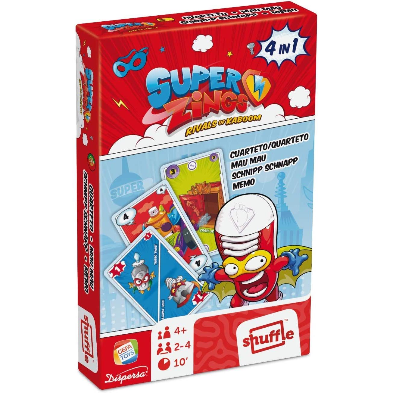 Superthings - Superthings Cefa Multicolor Baraja Cartas Fantasía