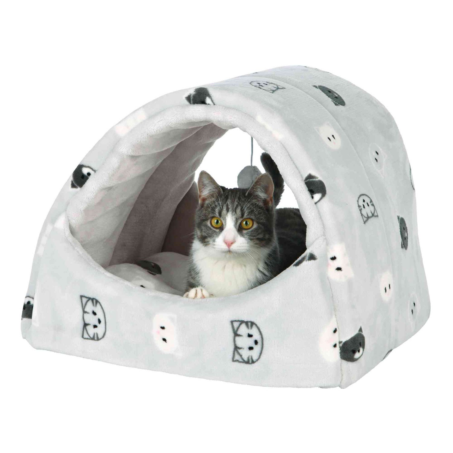 TRIXIE Cueva Suave Mimi | Cueva Suave Mimi, 42 × 35 × 35 cm, Gris