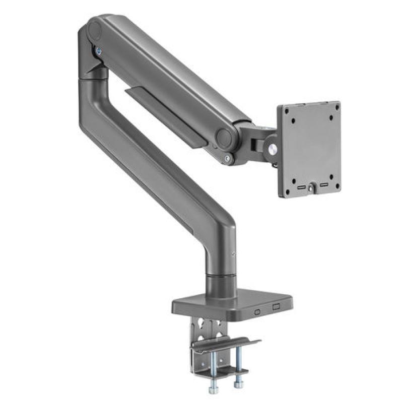Ewent Soporte de escritorio para monitor Plano/Curvo/Ultraancho de hasta 49" y 20KG