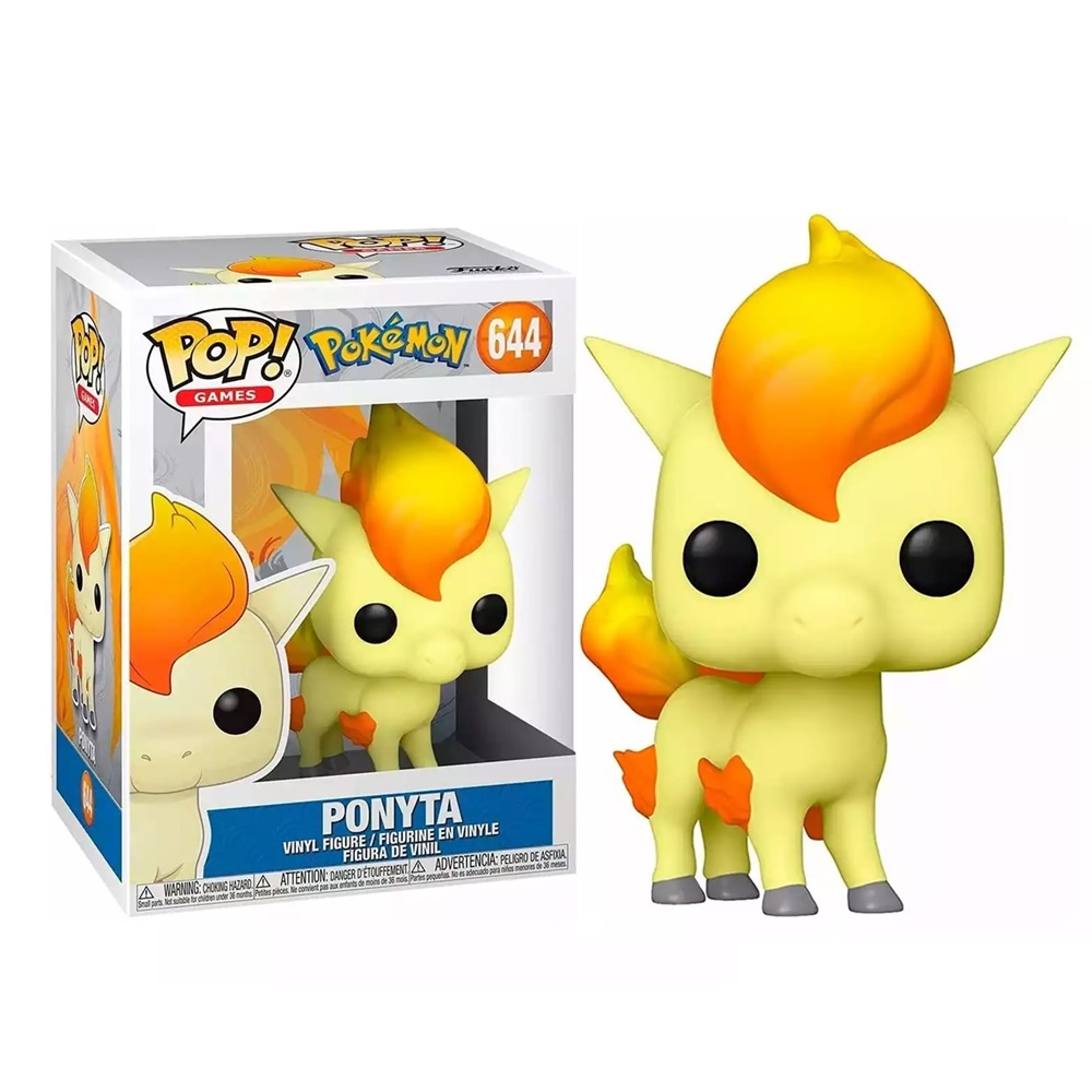 FUNKO POP! POKEMON – PONYTA, 74228, Nº644, TIENDA CON LICENCIA OFICIAL