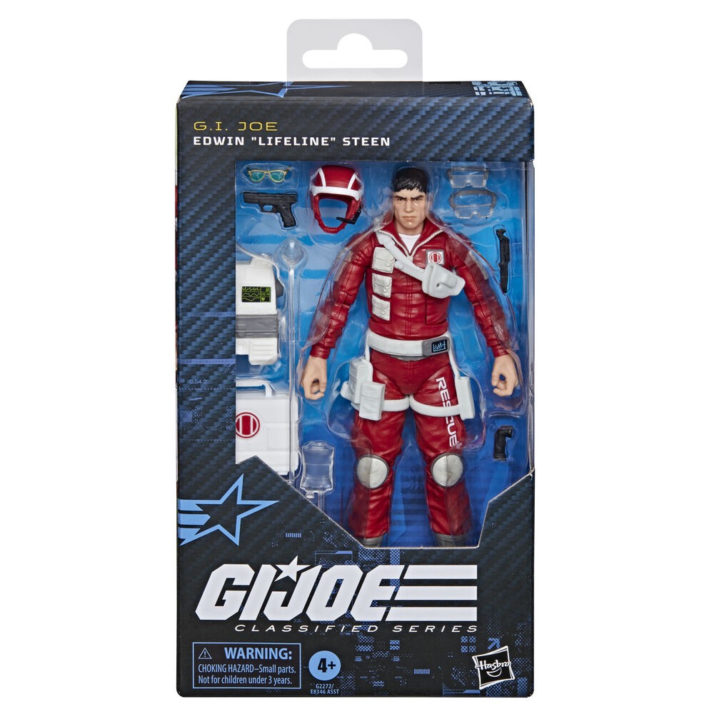 FIGURA EDWIN LIFELINE STEEN CLASSIFIED SERIES G.I. JOE 15CM