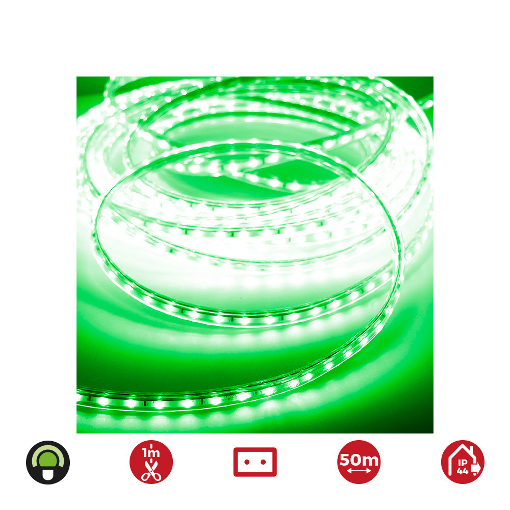 EDM Tiras LED 72703 Verde 4,2 W x 1 m 50 m 350 LM