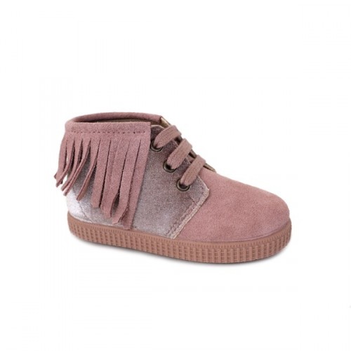 Botita Flecos Niña Batilas 56830/75 - Rosa, Gris y Marino