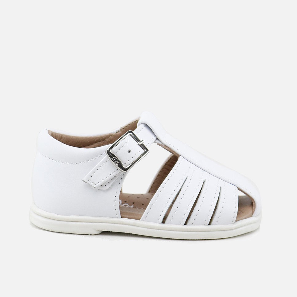 Sandalias Blancas Goma Cucada | Eli 1957