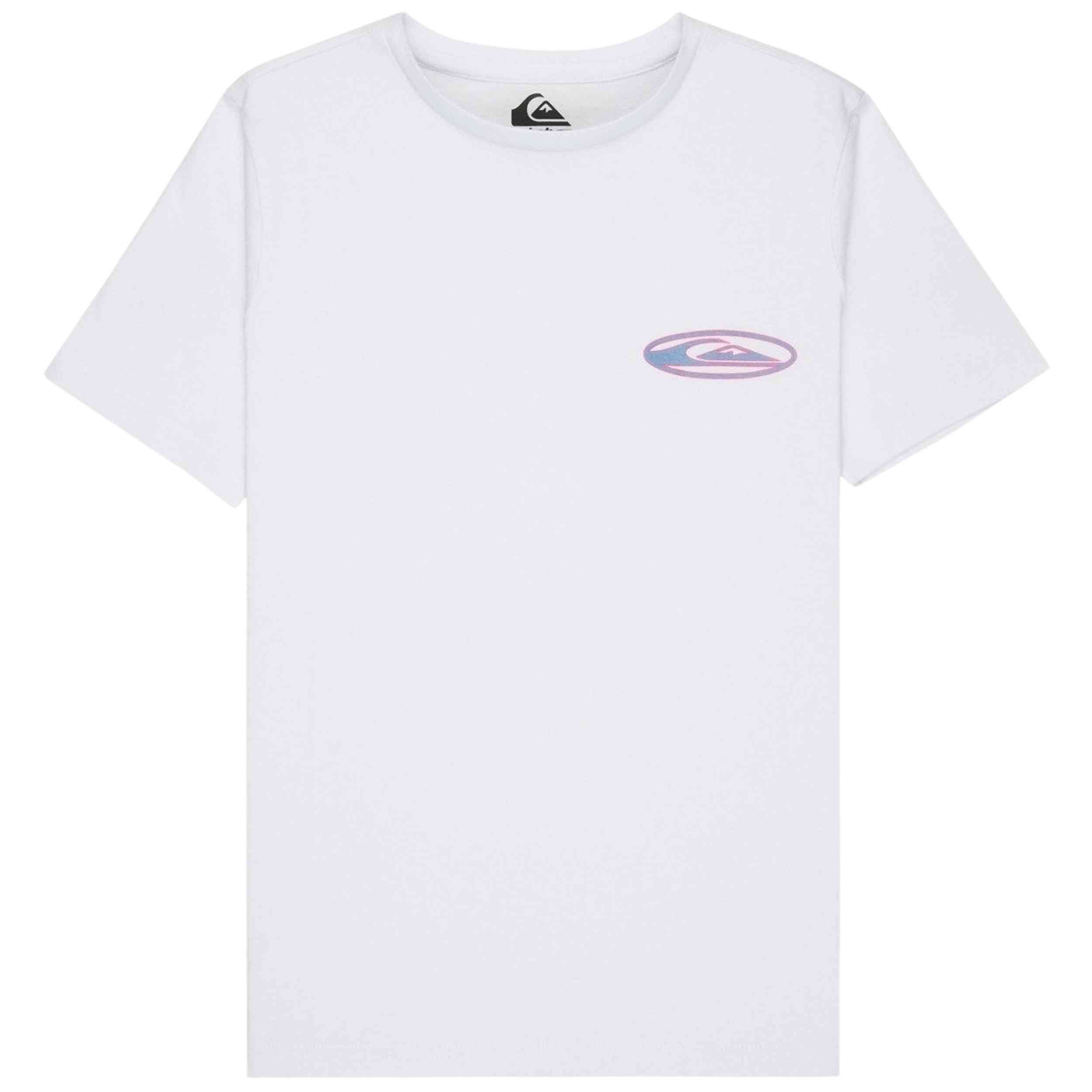 Camiseta De Manga Corta Quiksilver modelo EQBZT04952-WBB0 para Niños en color Blanco