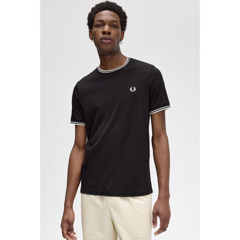 Fred Perry Camiseta M1588 Negra