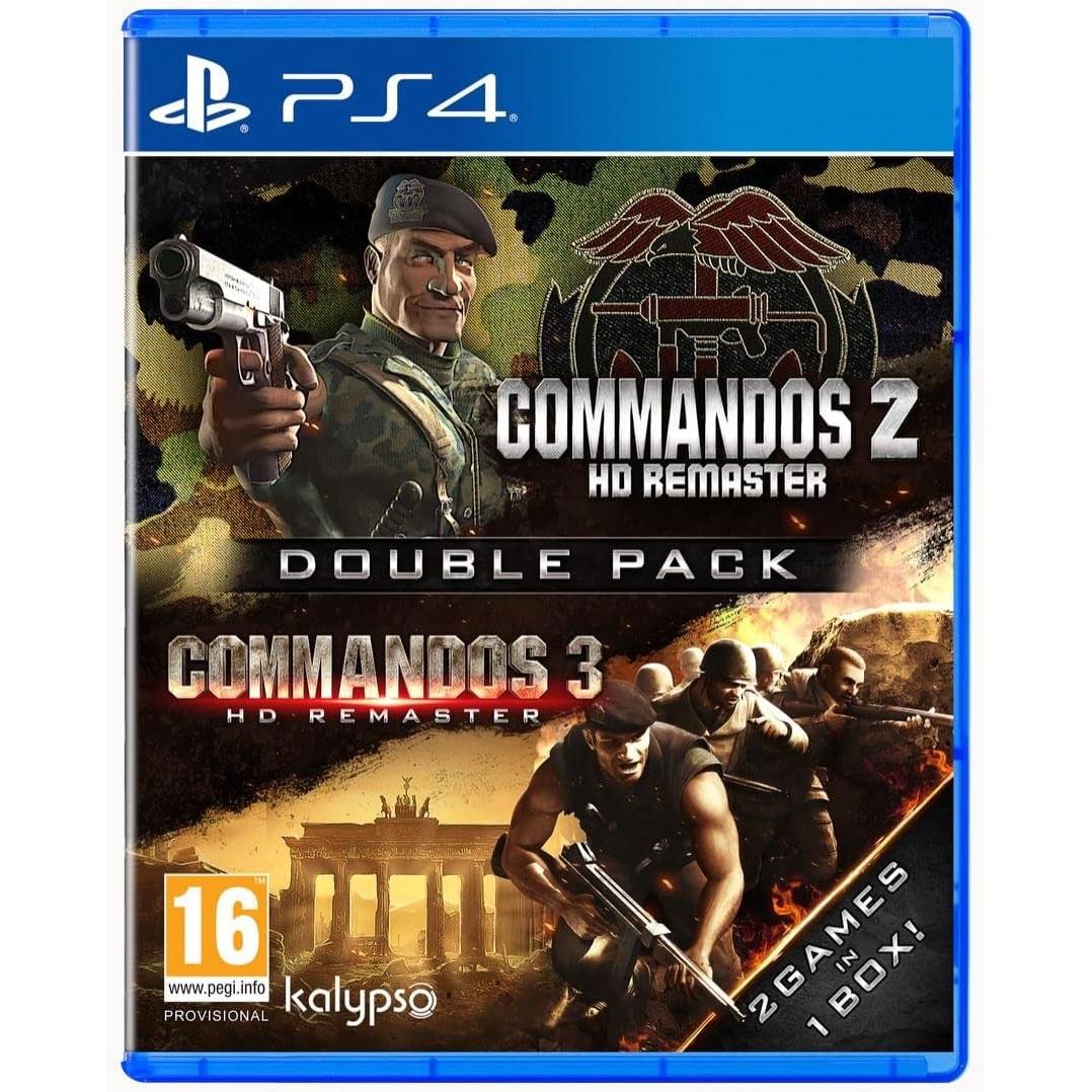 Commandos 2 + Commados 3 - Hd Remaster Double Pack Juego para Consola Sony PlayStation 4, PS4 [PAL ESPAÑA]