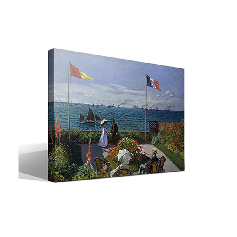 Cuadro de Claude Monet en Lienzo de Algodón 100% - Alta Resolución - Fabricado en España