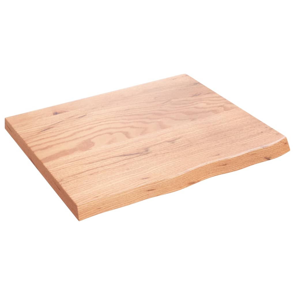 vidaXL Encimera de Baño Tablero Superficie Madera Maciza Tratada Color Gris oscuro,  Marrón claro, y mas
