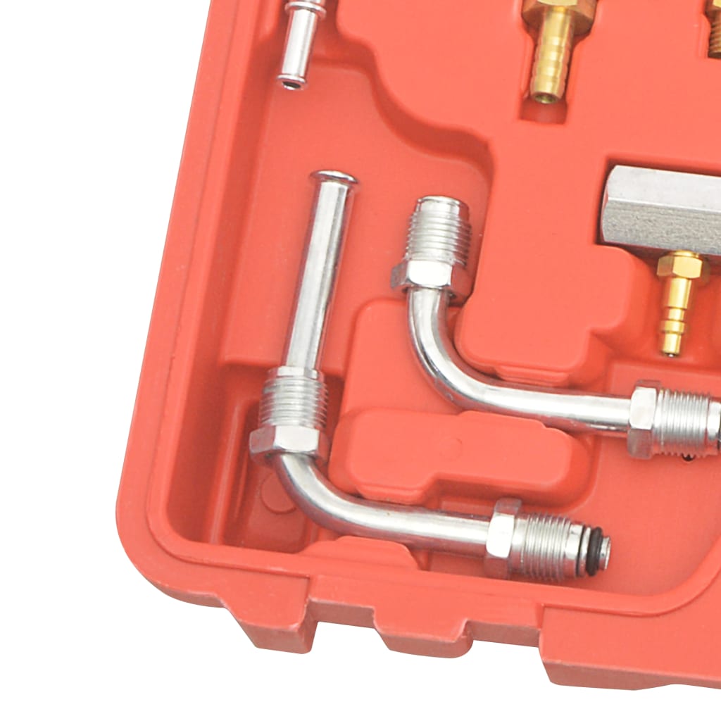 vidaXL Kit de verificación de la presión de inyección de combustible