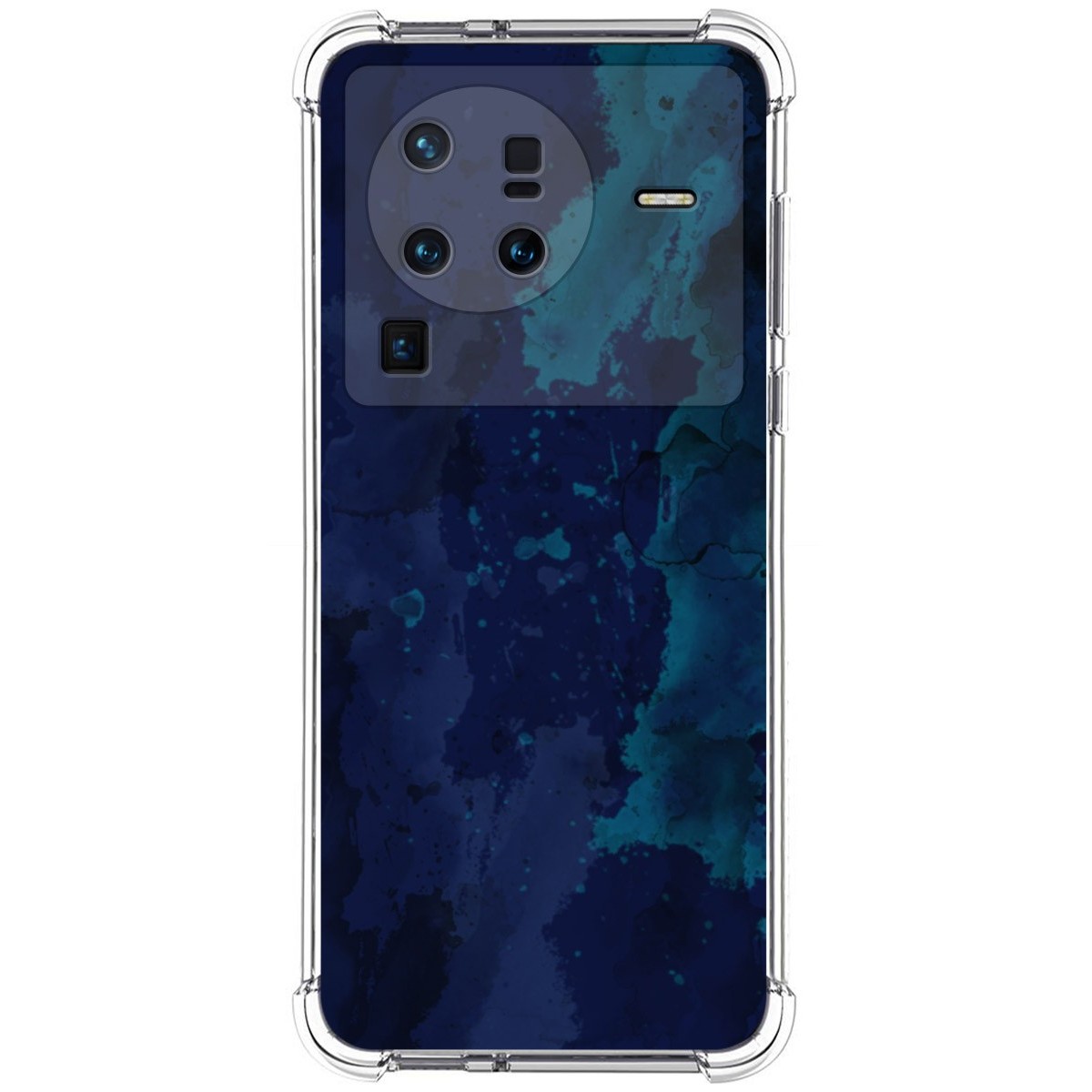 Funda Silicona Antigolpes para Vivo X80 Pro 5G diseño Acuarela 13 Dibujos