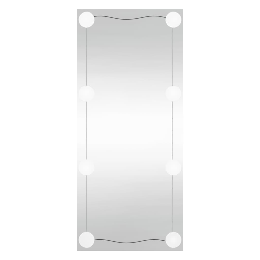 vidaXL Espejo de pared rectangular con luces LED vidrio espejo Dimensiones 40 x 60 cm,  40 x 80 cm,  50 x 60 cm y mas