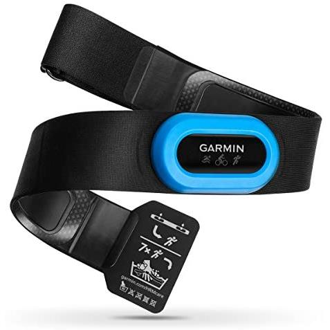 Garmin - Garmin HRM-Tri - Correa para Monitor de Ritmo cardíaco, Color Negro (Negro/Azul)