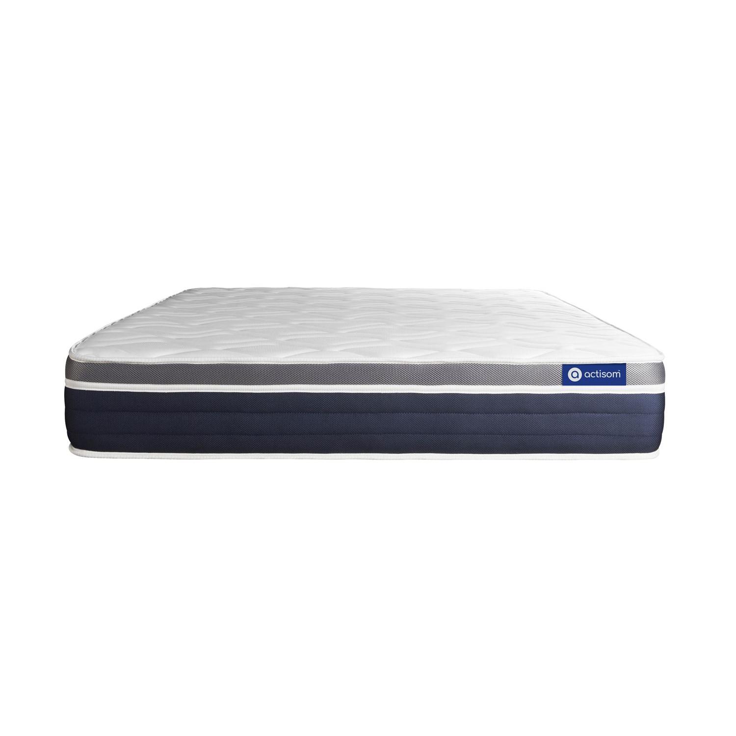Colchón Actilatex confort 140x210cm, Grosor: 26cm, Látex y espuma viscoelástica, Moderadamente firme, 7 zonas de confort