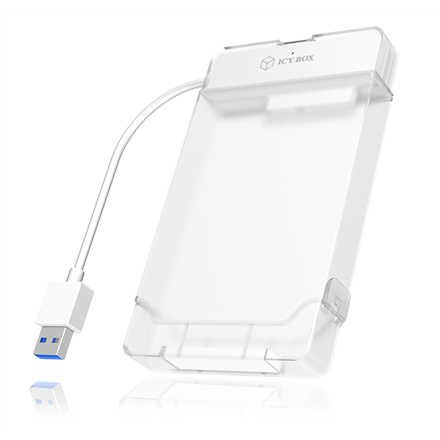 Raidsonic | Caja de almacenamiento | IB-AC703-U3 | Disco duro | Unidad de estado sólido | 2,5" | SATA 6 Gb/s | USB 3.0