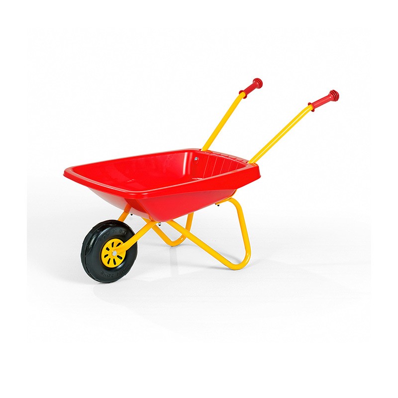 Carretilla Infantil Plástico Roja.